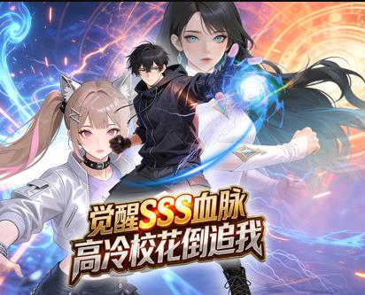 觉醒SSS血脉，高冷校花倒追我动态漫画(全集)